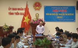Triển khai kế hoạch chiến dịch thanh niên tình nguyện hè tỉnh Tiền Giang năm 2018