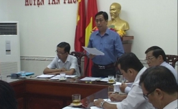 HĐND huyện Tân Phước giám sát công tác quản lý và sử dụng đất công