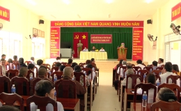 Đại biểu Quốc hội tiếp xúc cử tri huyện Gò Công Đông