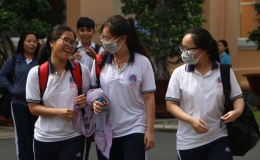 Những hình ảnh đầu tiên về kỳ thi THPT Quốc gia 2018 tại Tiền Giang