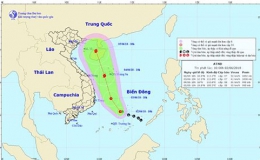 Áp thấp nhiệt đới trên biển Đông có khả năng mạnh lên thành bão