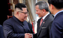 Ông Kim Jong-un đã đặt chân tới Singapore