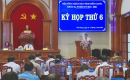 Ngày làm việc đầu tiên Kỳ họp thứ 6, HĐND tỉnh Tiền Giang.