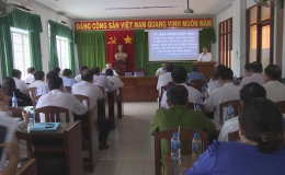 Chủ tịch UBND tỉnh Tiền Giang kiểm tra tình hình xây dựng nông thôn mới các xã bãi ngang huyện Gò Công Đông