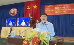 Đảng ủy khối các cơ quan tỉnh Tiền Giang triển khai Nghị quyết Trung ương 7, khóa XII