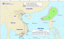 Áp thấp nhiệt đới tiếp tục xuất hiện trên Biển Đông