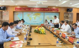 Ban kinh tế Trung ương làm việc với Tỉnh ủy Tiền Giang