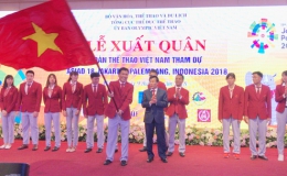 Đoàn thể thao Việt Nam xuất quân dự ASIAD