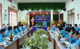 Chủ tịch Tổng LĐLĐ Việt Nam làm việc với tỉnh Tiền Giang