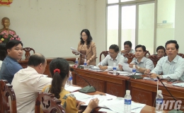 Ban Kinh tế Ngân sách – HĐND tỉnh Tiền Giang làm việc với UBND huyện Chợ Gạo