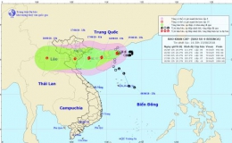 Bão số 4 tiến gần Hải Phòng – Nghệ An gây ra mưa lớn các tỉnh phía Bắc