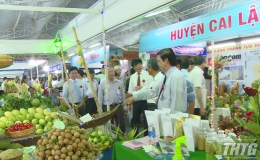 Khai mạc triển lãm thành tựu phát triển doanh nghiệp tỉnh Tiền Giang