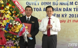 Ông Huỳnh Xuân Long được bổ nhiệm Chánh án Tòa án nhân dân tỉnh Tiền Giang