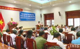 Ban chỉ đạo Trung ương các mục tiêu Quốc gia làm việc với lãnh đạo tỉnh Tiền Giang