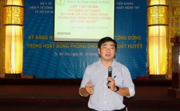 Viện Y tế công cộng TP Hồ Chí Minh tập huấn phòng chống sốt xuất huyết