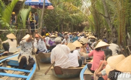 Dịp 2/9, khách du lịch đến Tiền Giang tăng hơn 2 lần so với ngày thường