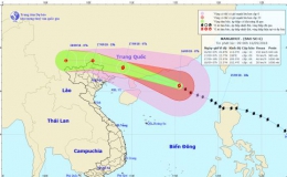 Siêu bão Mangkhut đi vào đất liền Trung Quốc và suy yếu thành áp thấp nhiệt đới