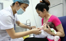 Vắc xin bại liệt tiêm IPV được tiêm chủng mở rộng tại Tiền Giang từ tháng 9/2018