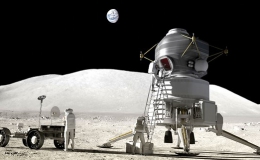 Xây trạm khoa học trên Mặt trăng