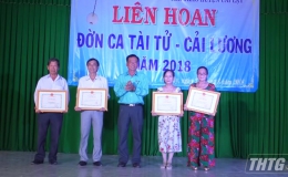 Liên hoan đờn ca tài tử – cải lương huyện Cai Lậy năm 2018