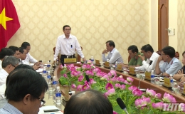 UBND tỉnh Tiền Giang họp thành viên tháng 9/2018