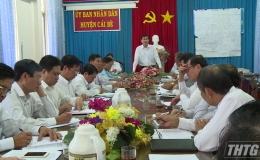 Lãnh đạo tỉnh giải quyết một số đề xuất, kiến nghị UBND huyện Cái Bè