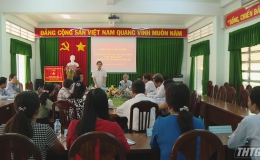 Chủ tịch UBND tỉnh làm việc với Trường Chính trị tỉnh Tiền Giang
