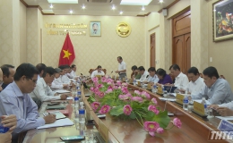UBND tỉnh Tiền Giang họp thành viên tháng 11/2018