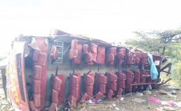 Tai nạn xe buýt ở Kenya khiến hơn 42 người thiệt mạng
