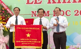 Trường Cao đẳng Y tế Tiền Giang khai giảng năm học mới