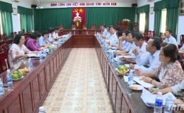 HĐND tỉnh Tiền Giang làm việc với Sở NN&PTNT