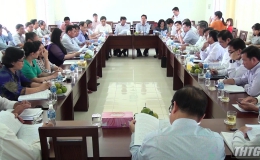 HĐND tỉnh Tiền Giang làm việc với Sở Kế hoạch – Đầu tư về tình hình phát triển kinh tế xã hội