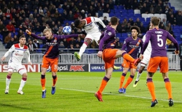 Bị Lyon cầm hòa, Man City vẫn vượt qua vòng bảng Champions League