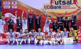 Thái Sơn Nam lần thứ 3 vô địch futsal Cúp Quốc gia