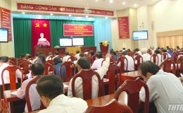 Tỉnh ủy Tiền Giang học tập trực tuyến các nội dung của hội nghị Trung ương 8 khóa XII của Đảng