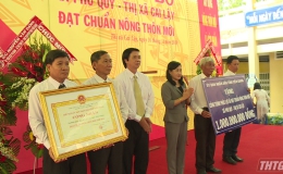 Xã Phú Quý, Tân Phước và Đạo Thạnh ra mắt xã nông thôn mới