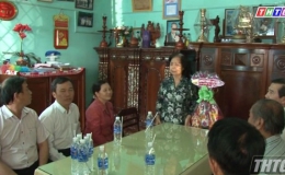 Chủ tịch UBND tỉnh Tiền Giang thăm các đồng chí nguyên lãnh đạo UBND tỉnh Tiền Giang