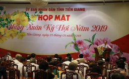 Tiền Giang tổ chức họp mặt các giới mừng Xuân Kỷ Hợi 2019