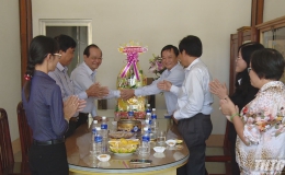 Lãnh đạo UBND tỉnh Tiền Giang thăm doanh nghiệp đầu năm