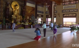 Thiền viện Trúc Lâm Chánh Giác đón trên 100 ngàn lượt khách đến viếng trong dịp Tết Nguyên đán