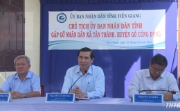 Chủ tịch UBND tỉnh Tiền Giang gặp gỡ nhân dân xã Tân Thành, huyện Gò Công Đông