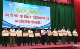 Tỷ lệ tham gia BHYT tỉnh Tiền Giang đạt 83%