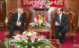 Tổng Lãnh sự Indonesia tại TP. Hồ Chí Minh thăm và chào xã giao tỉnh Tiền Giang