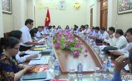 HĐND tỉnh Tiền Giang làm việc UBND tỉnh về việc thực hiện các chính sách xã hội hóa