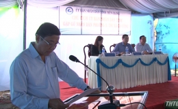 Chủ tịch UBND tỉnh Tiền Giang gặp gỡ người dân Phường 3, Tx. Gò Công
