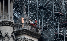 Pháp quyên góp được gần 1 tỷ euro để phục dựng Nhà thờ Đức Bà Paris