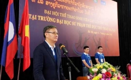 Khai mạc Đại hội thể thao lưu học sinh Lào lần thứ 13 tại Hà Nội