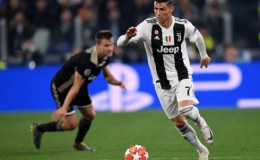 Ronaldo “nổ súng”, Juventus vẫn gục ngã trước Ajax