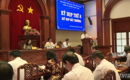 HĐND tỉnh Tiền Giang tổ chức kỳ họp thứ 8 (Kỳ họp bất thường)