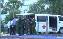Huyện Tân Phú Đông diễn tập phòng chống thiên tai
